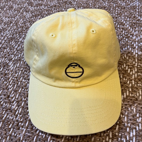 Sun Bum baseball cap hat yellow brown ape - Picture 1 of 2